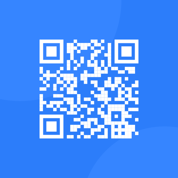 QR code directing to Frontend Mentor website